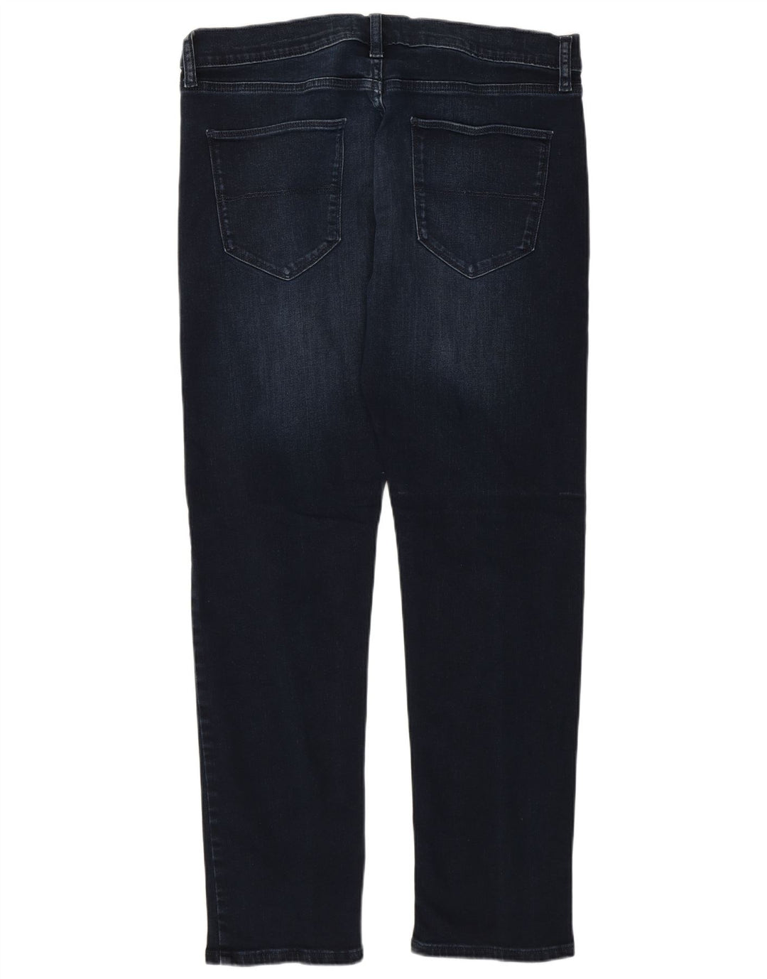 Marks & Spencer Mens Slim Jeans W36 L31 Azul Marinho Algodão