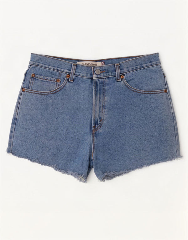 Shorts jeans feminino Levi's 517 W31 algodão azul médio