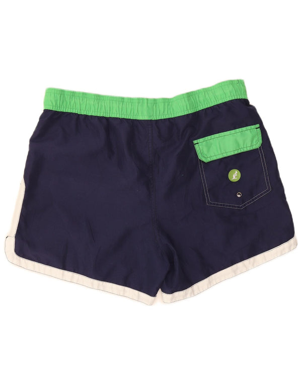 Shorts de natação masculino AUSTRALIAN L'ALPINA IT 50 médio azul marinho colorblock