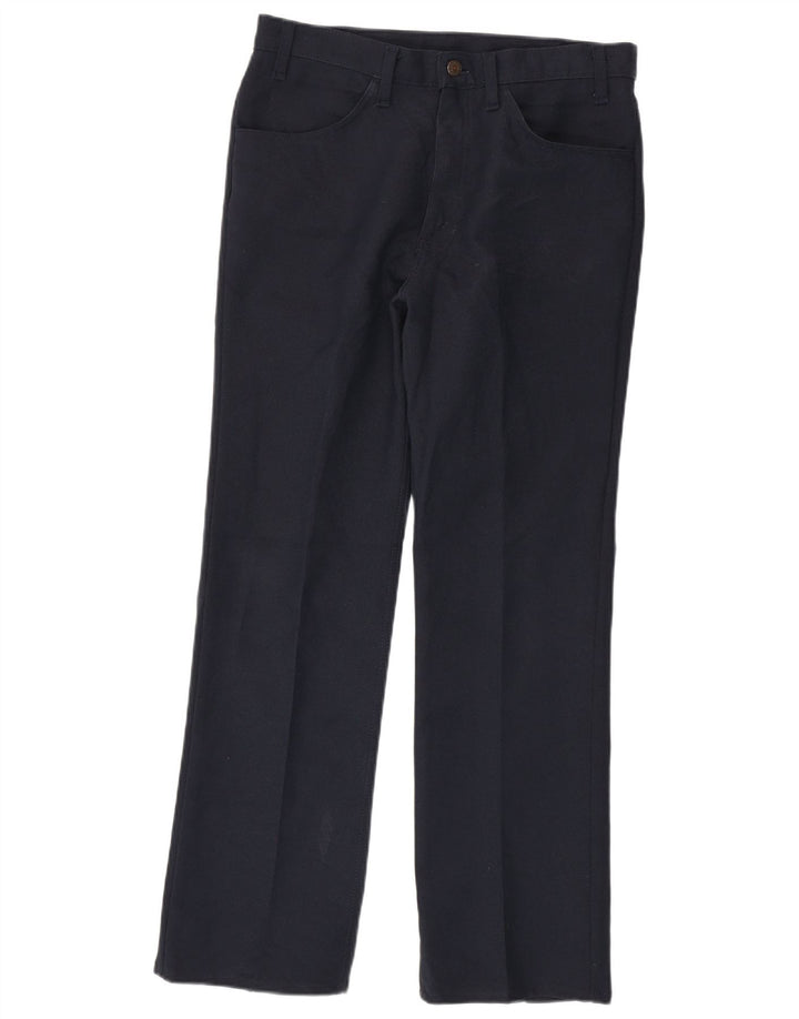 Calça casual reta masculina LEVI'S W32 L31 azul marinho
