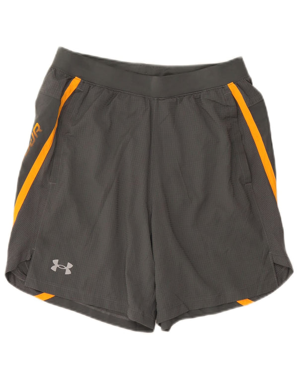 Shorts esportivos masculinos Under Armour Graphic cinza médio