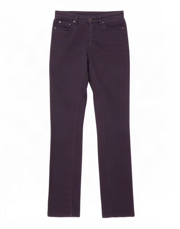 Calça feminina Gant Carol Slim casual W28 L32 azul marinho