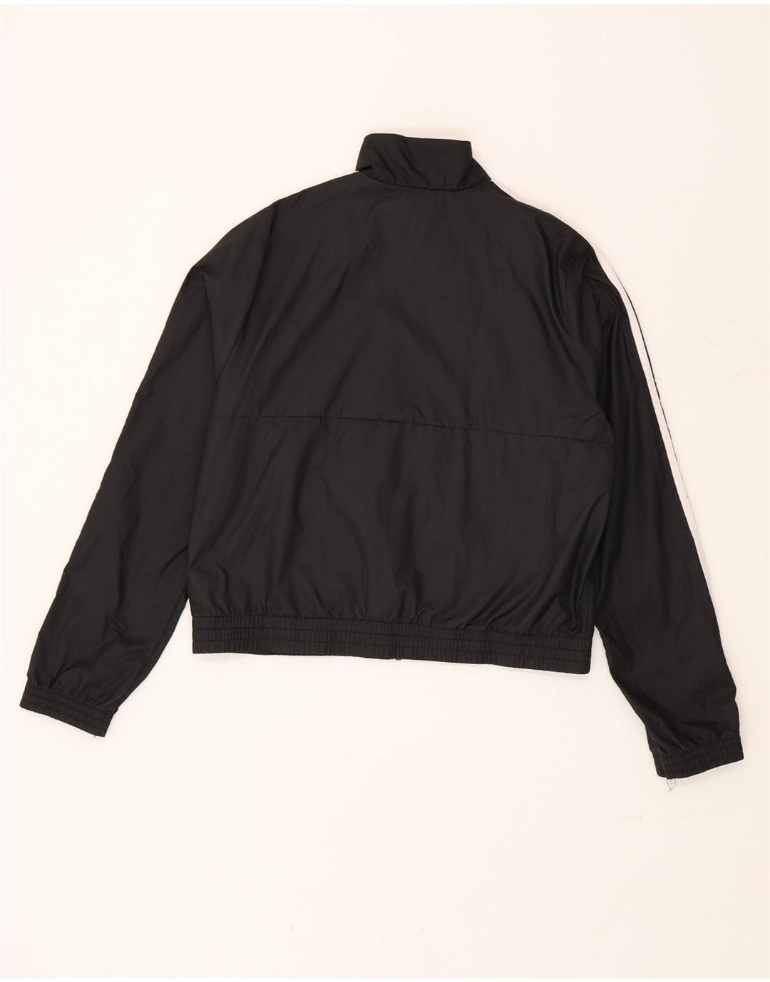 Casaco de treino Adidas para meninas 14-15 anos preto poliéster