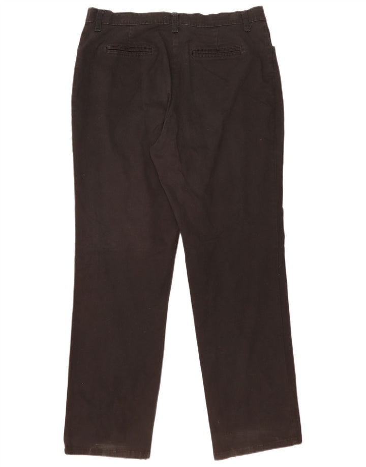 Lee feminino US14 W36 L31 algodão preto
