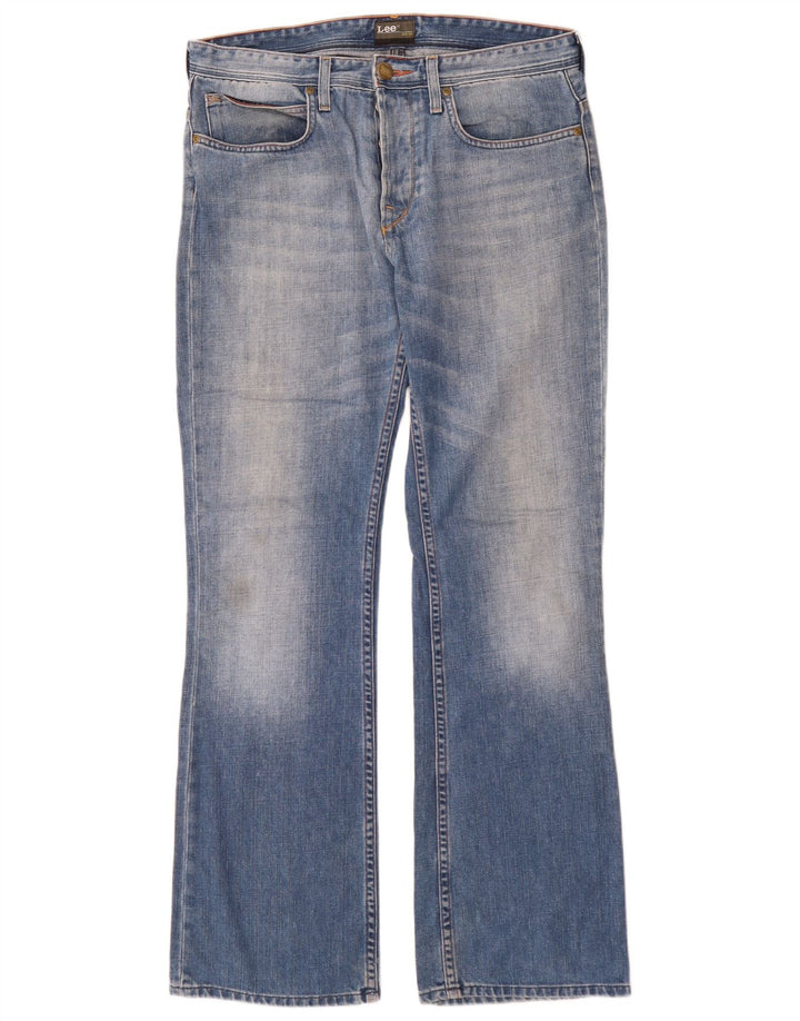 Lee Mens Elton Bootcut Jeans W31 L32 Azul Algodão