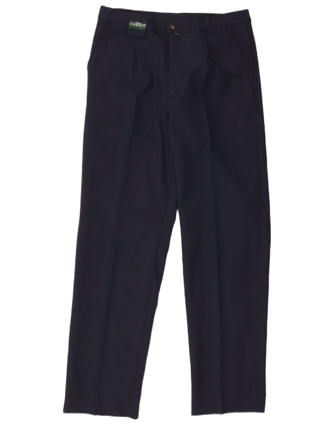 Calça Chino Masculina Chervo Pegged IT 50 Grande W34 L33 Azul Marinho Poliéster