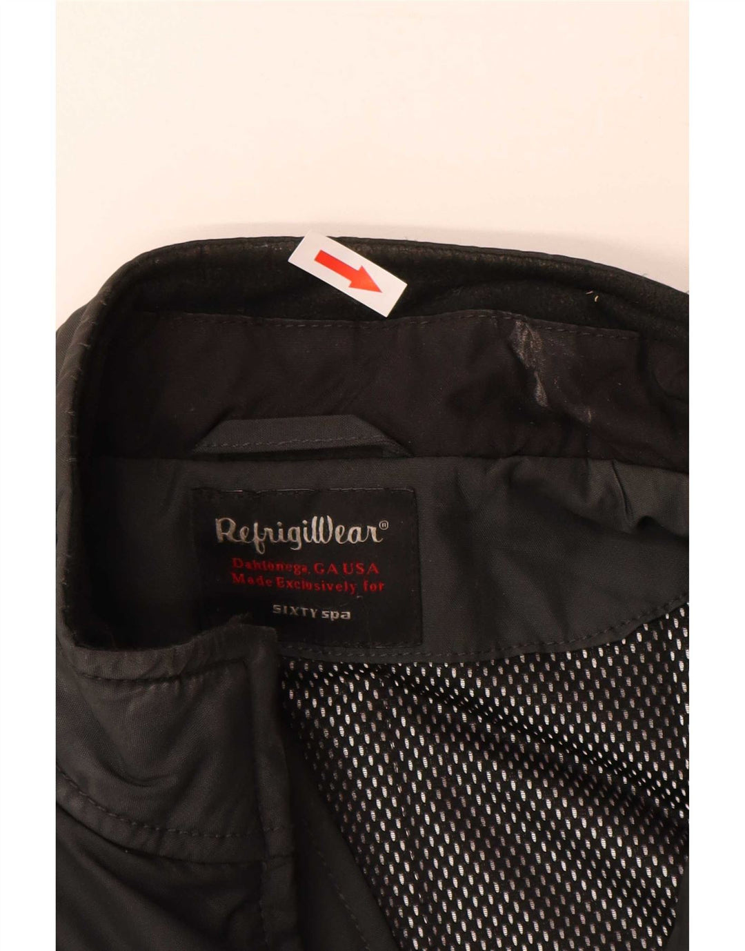 Jaqueta bomber masculina Refrigiwear UK 40 grande poliamida cinza