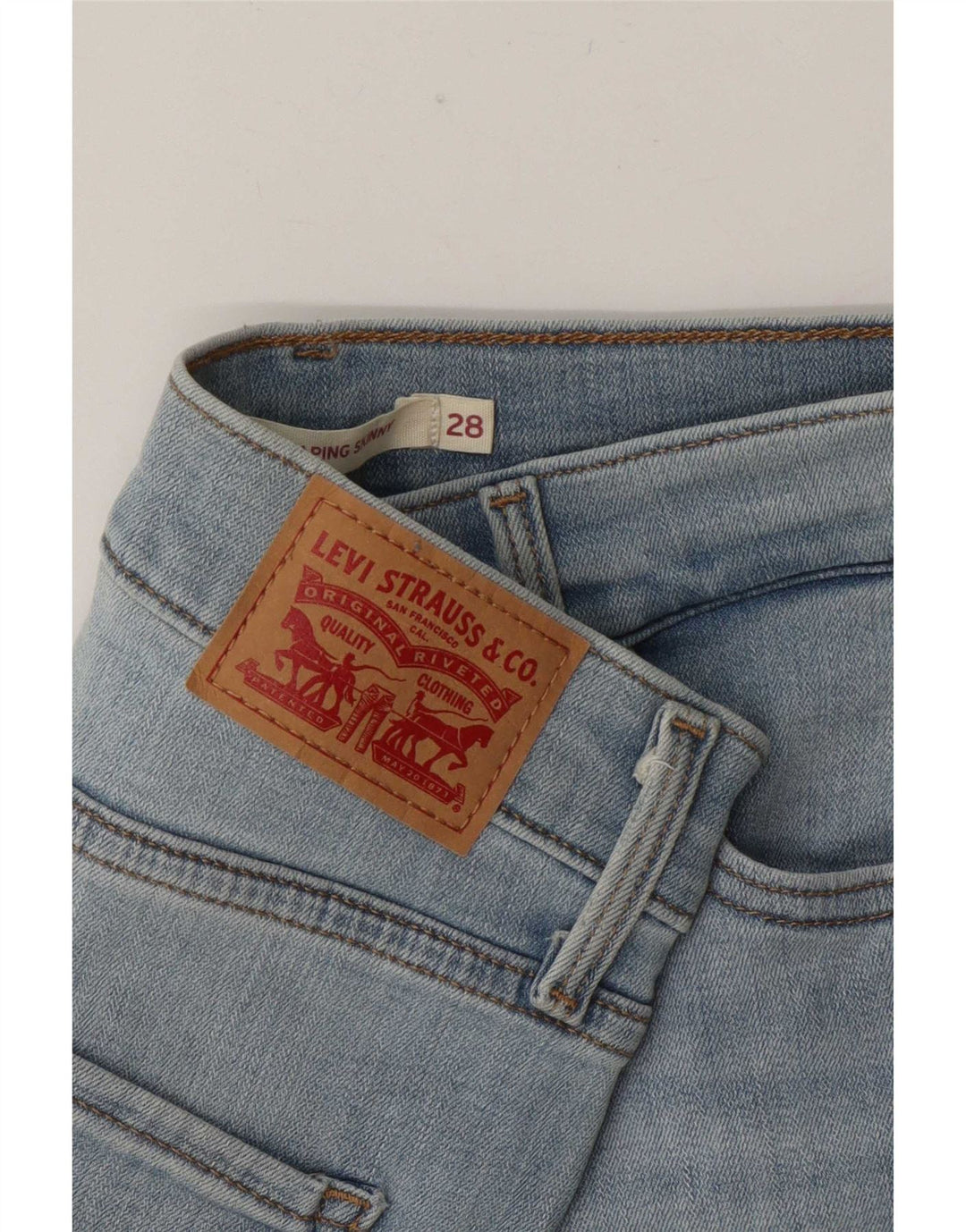 Calça jeans feminina Levi's 311 Shaping Skinny W28 L30 Azul