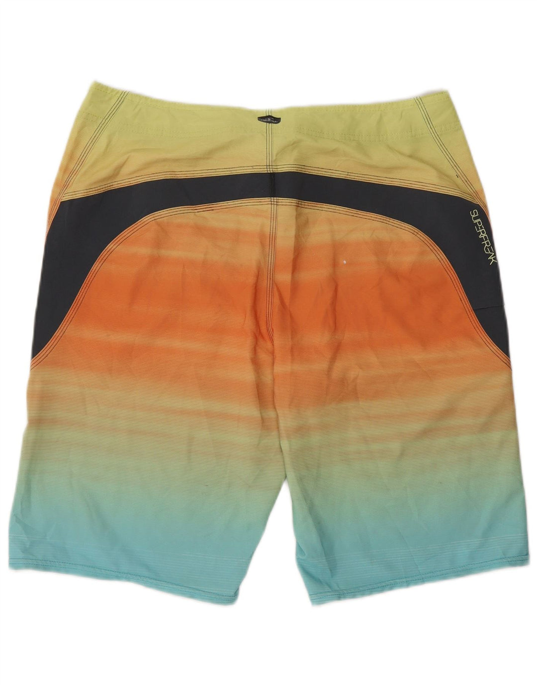 Shorts de natação masculino O'NEILL poliéster listrado multicolorido médio