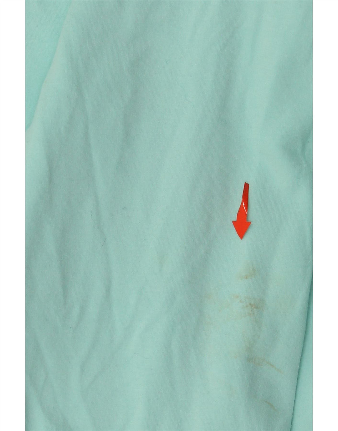 ELLESSE moletom com capuz gráfico masculino XL turquesa colorblock algodão