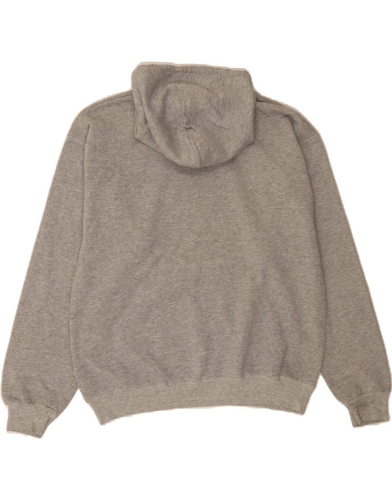 CHAMPION Womens Georgetown Graphic Hoodie Jumper Medium Grey Vintage Champion and Second-Hand Champion from Messina Hembry 