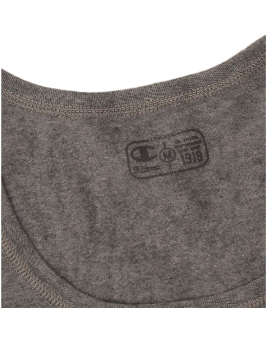 Camiseta feminina com estampa CHAMPION UK 12 cinza médio