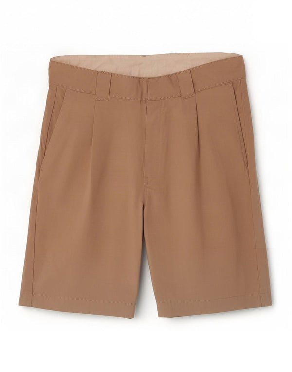 Carhartt Mens Pegged Chino Shorts W32 Algodão Bege Médio