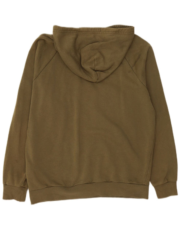 Under Armour Mens Hoodie Jumper Médio Algodão Cáqui