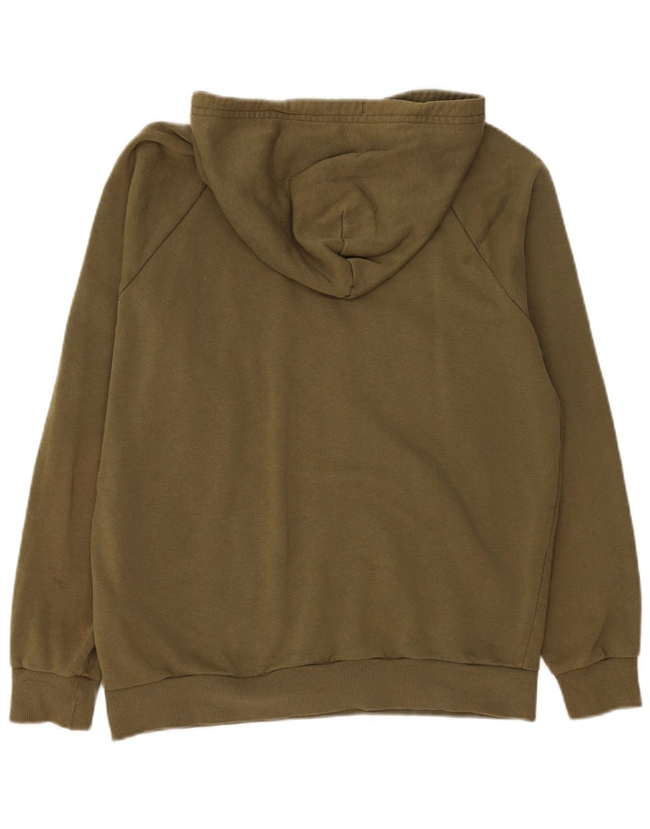 Under Armour Mens Hoodie Jumper Médio Algodão Cáqui
