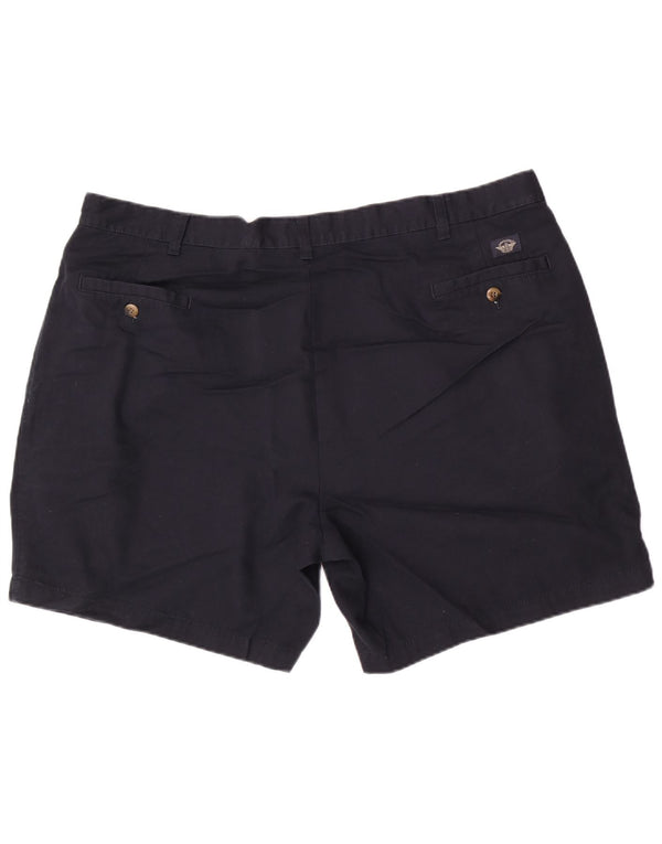 Dockers Mens Khakis Chino Shorts 2XL W42 Azul marinho Algodão