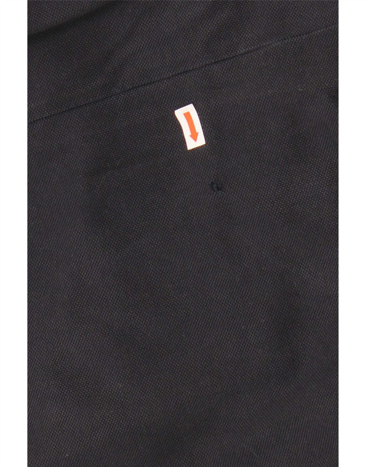 Camisa polo masculina Hugo Boss XL preta listrada