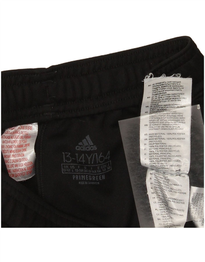 Calças de treino Adidas Boys Aeroready 13-14 anos preto poliéster