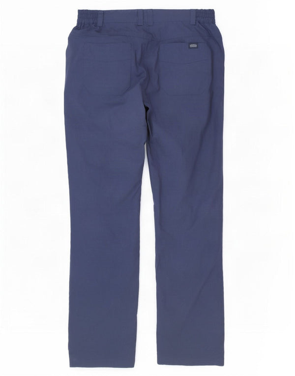 Calça Chino Feminina Mountain Warehouse UK 12 Médio W32 L31 Azul Marinho