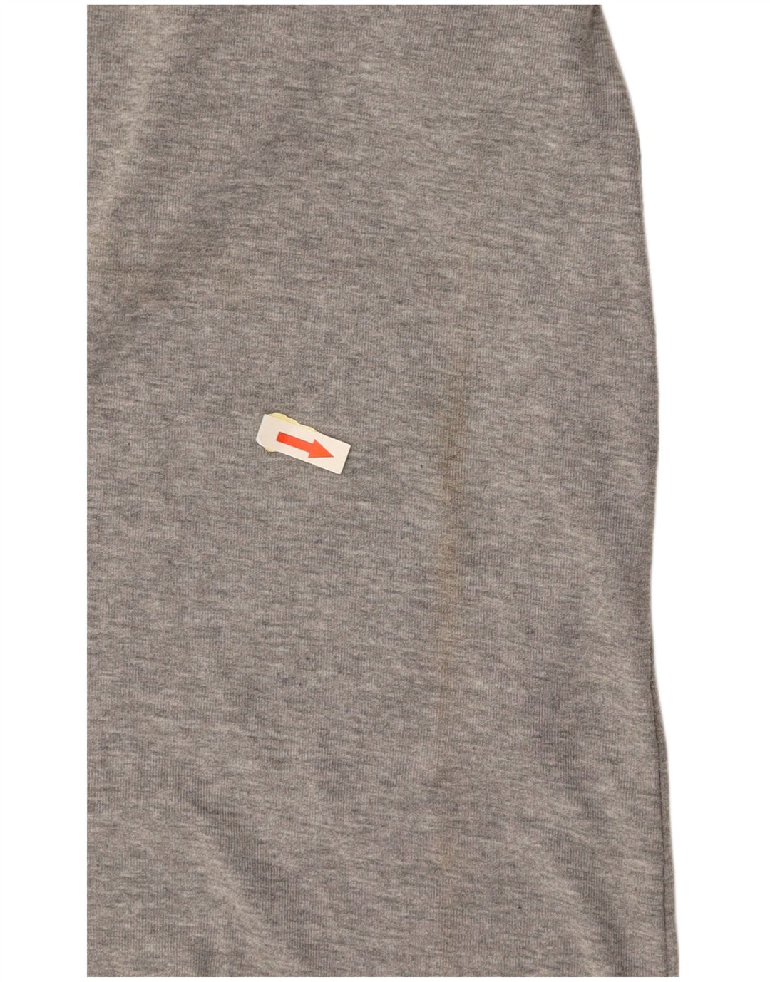 Camiseta feminina REEBOK com estampa gráfica UK 14 algodão cinza médio