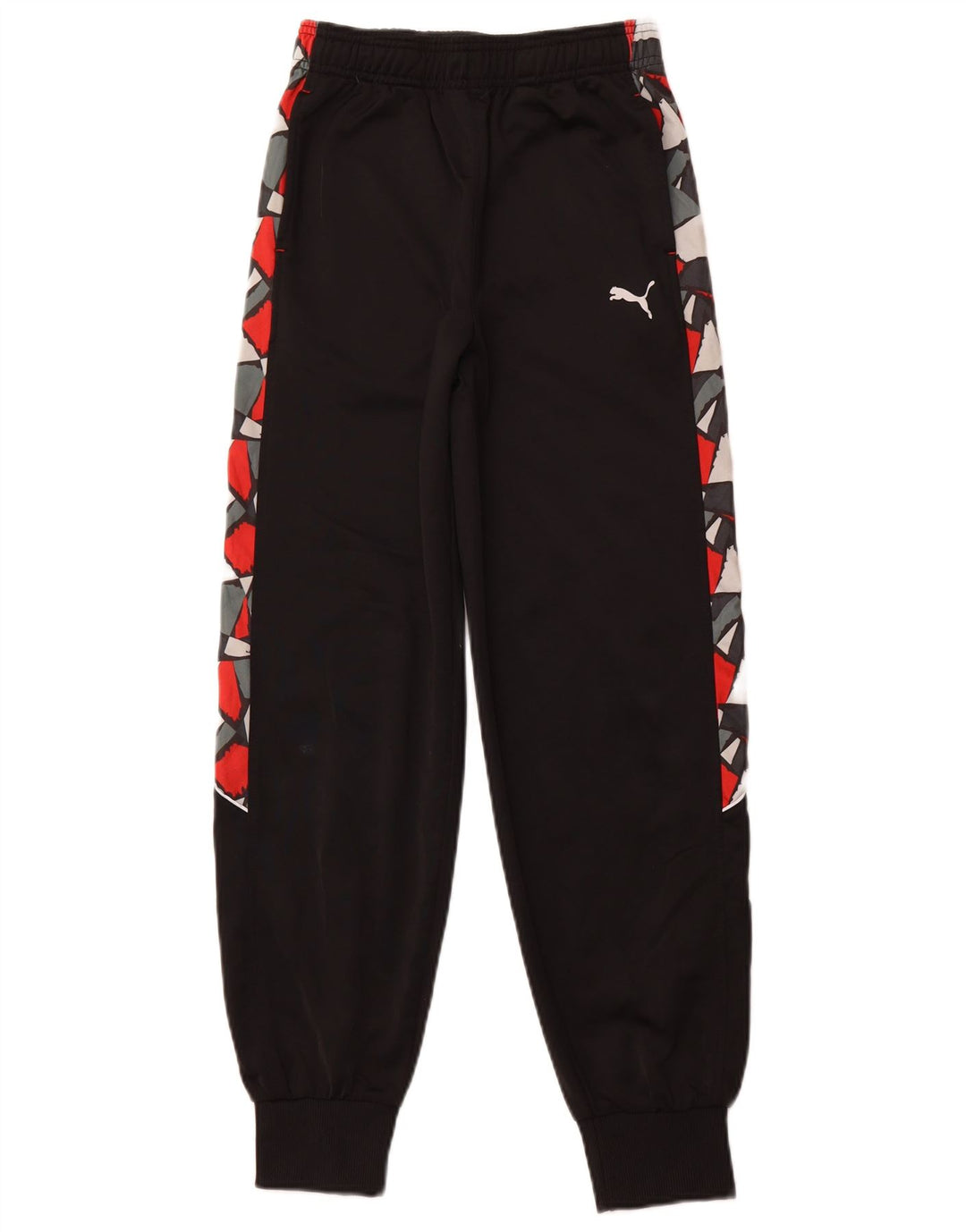 Calça de treino PUMA Boys Joggers 14-15 anos grande preto geométrico