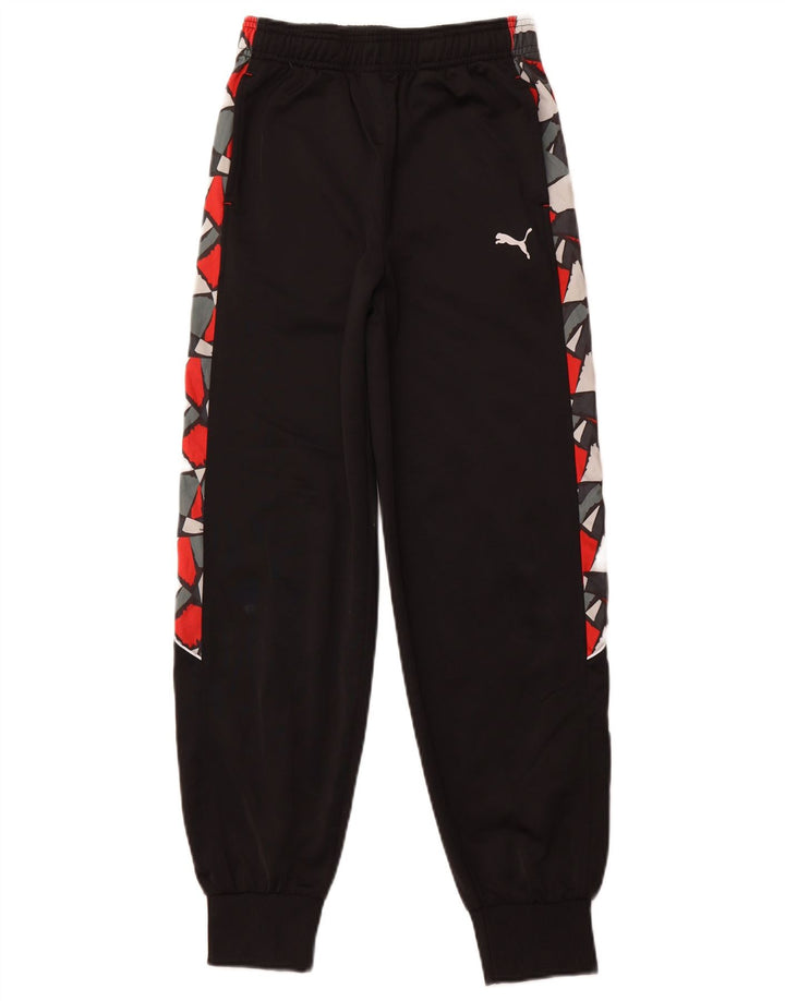 Calça de treino PUMA Boys Joggers 14-15 anos grande preto geométrico