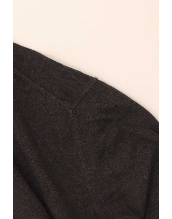 Suéter masculino Marks & Spencer com decote em V XL algodão cinza