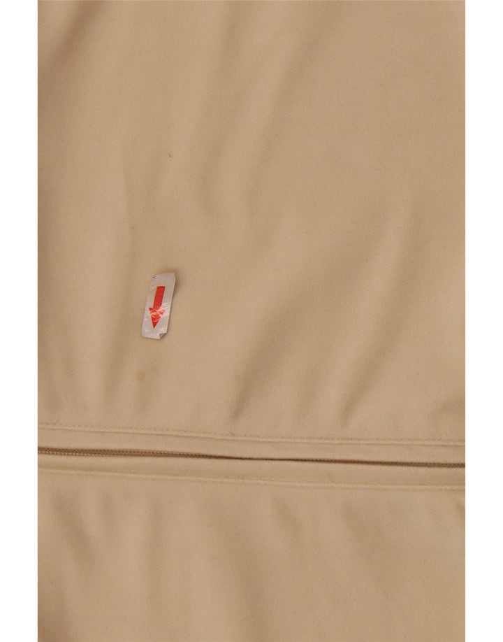 Diadora Mens Graphic Tracksuit Top Jacket Medium Bege Colourblock