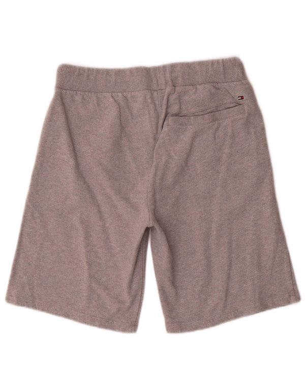 Shorts esportivos gráficos Tommy Hilfiger para meninos 15-16 anos cinza
