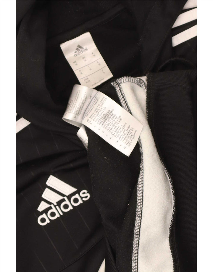 Adidas masculino gráfico moletom com capuz médio preto colorblock poliéster