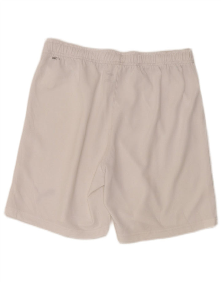 PUMA Mens Sport Shorts Large White Polyester