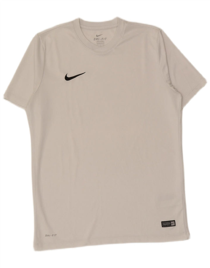 Camiseta Nike Masculina Dri Fit Top Grande Poliéster Branco