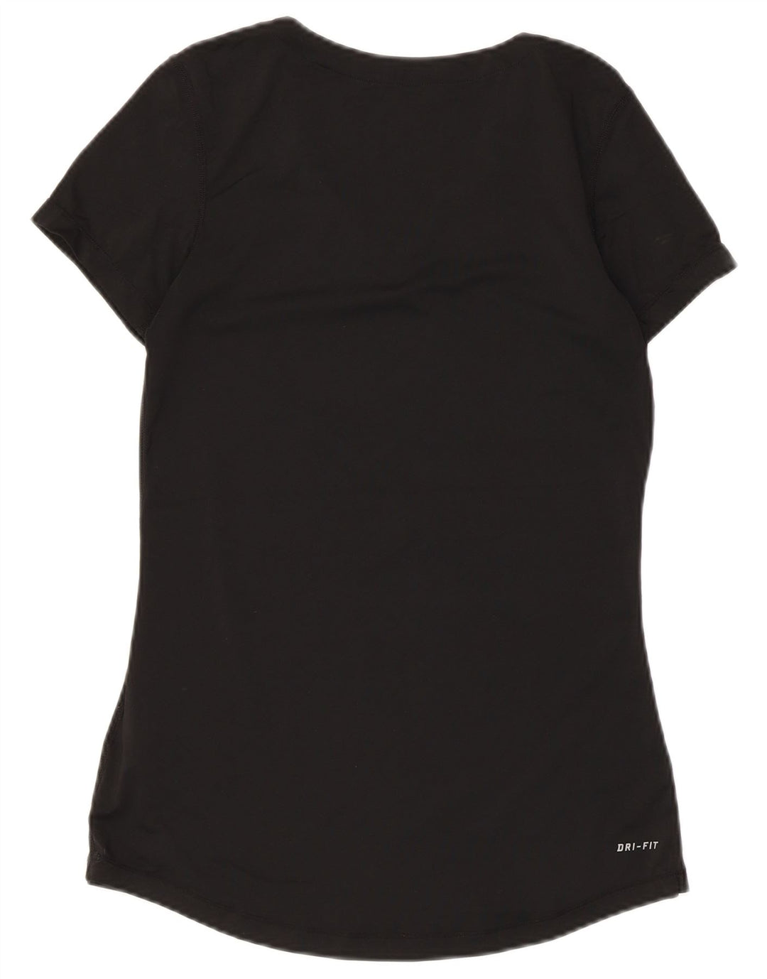 Camiseta Nike Feminina Dri Fit Top UK 12 Médio Preto Poliéster