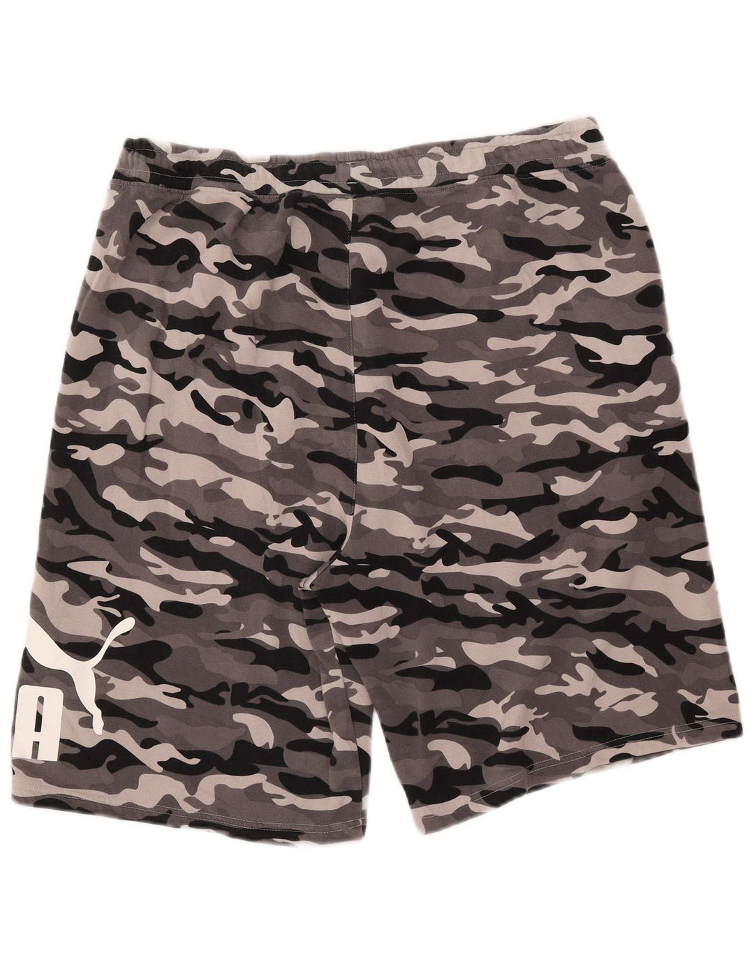 Shorts esportivos gráficos masculinos PUMA 2XL cinza camuflado