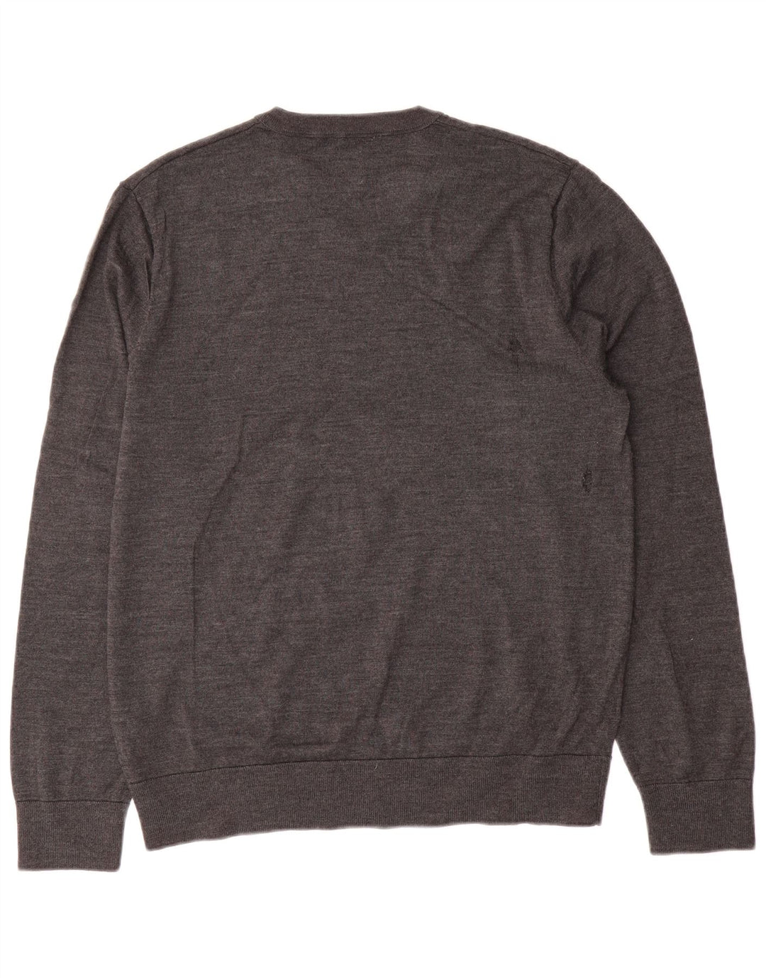 Suéter masculino Gap com decote em V grande lã cinza