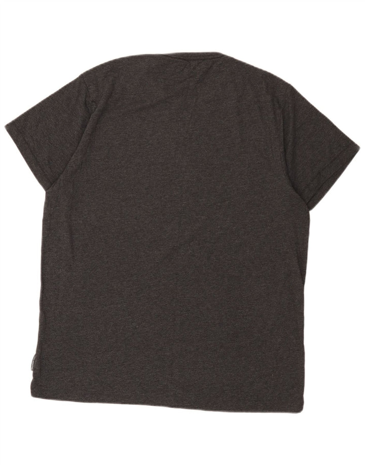 Camiseta masculina French Connection Top XL algodão cinza