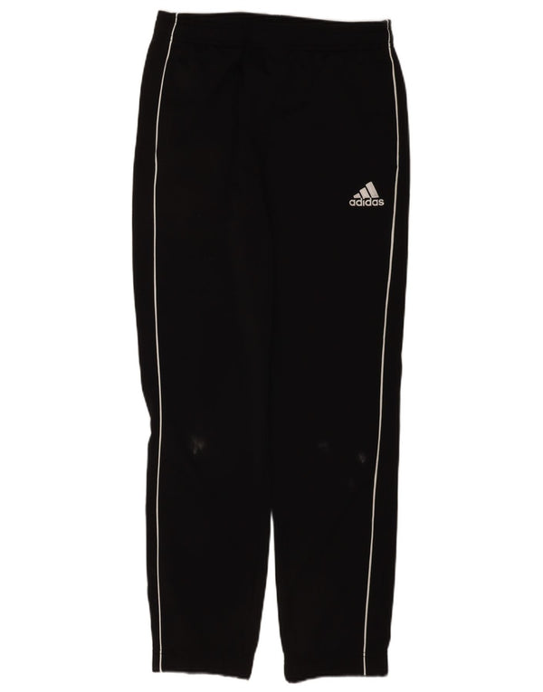 Adidas meninos calças de treino joggers 13-14 anos preto poliéster