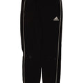 Adidas meninos calças de treino joggers 13-14 anos preto poliéster