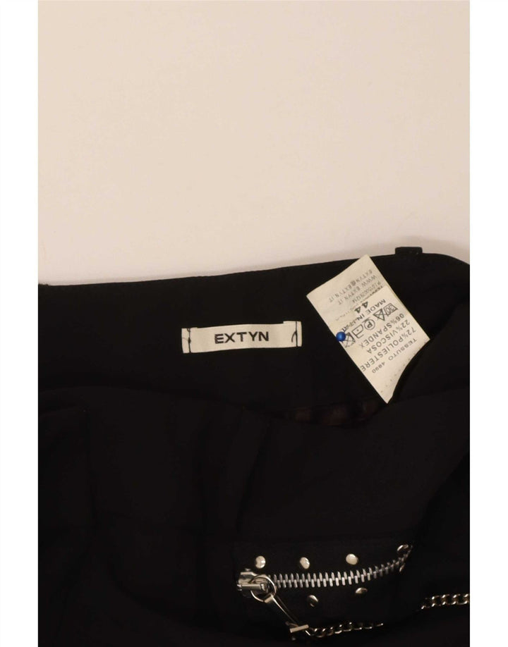 Saia reta feminina Extyn IT 44 médio W30 poliéster preto