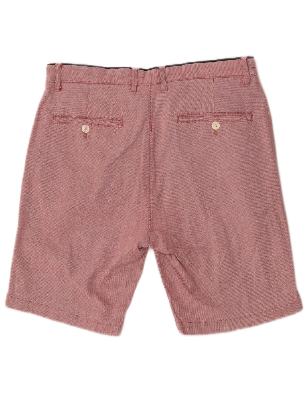Zara Mens Chino Shorts IT 42 Grande W32 Algodão Rosa