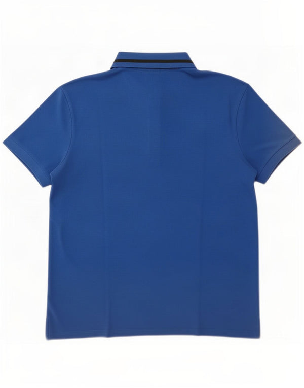 Camisa polo masculina Diadora XL algodão azul