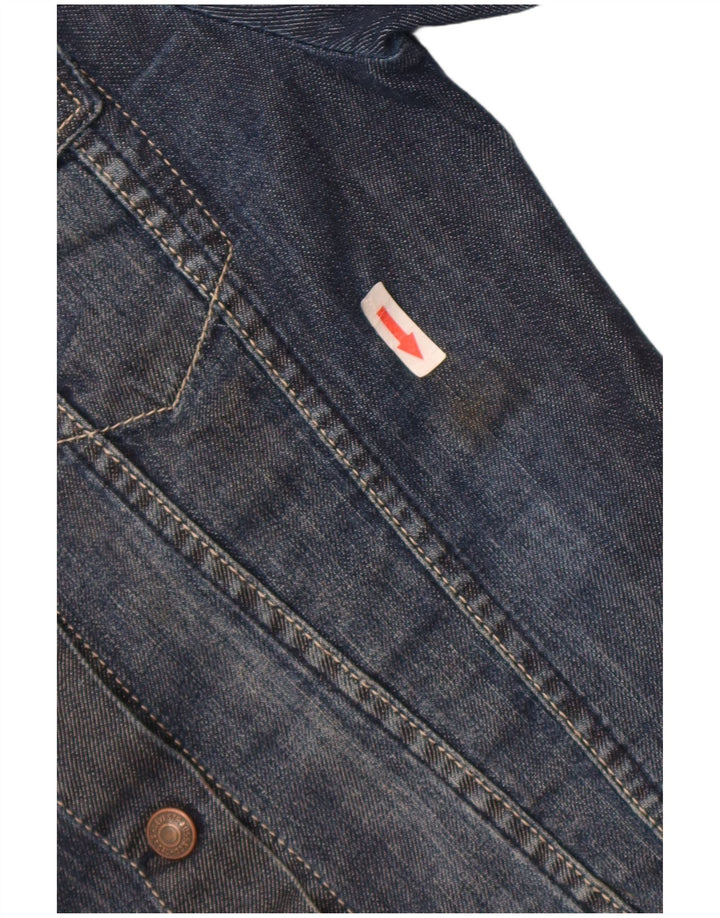 Jaqueta jeans feminina Levi's 13-14 anos azul marinho algodão