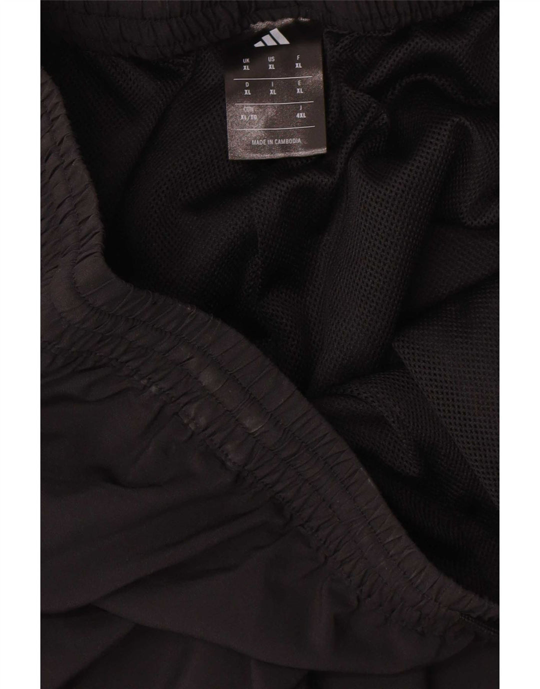 Adidas Mens Treino Calças Joggers XL Preto Poliéster