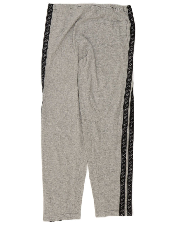 Calça de treino masculina Asics Graphic XS cinza colorblock algodão