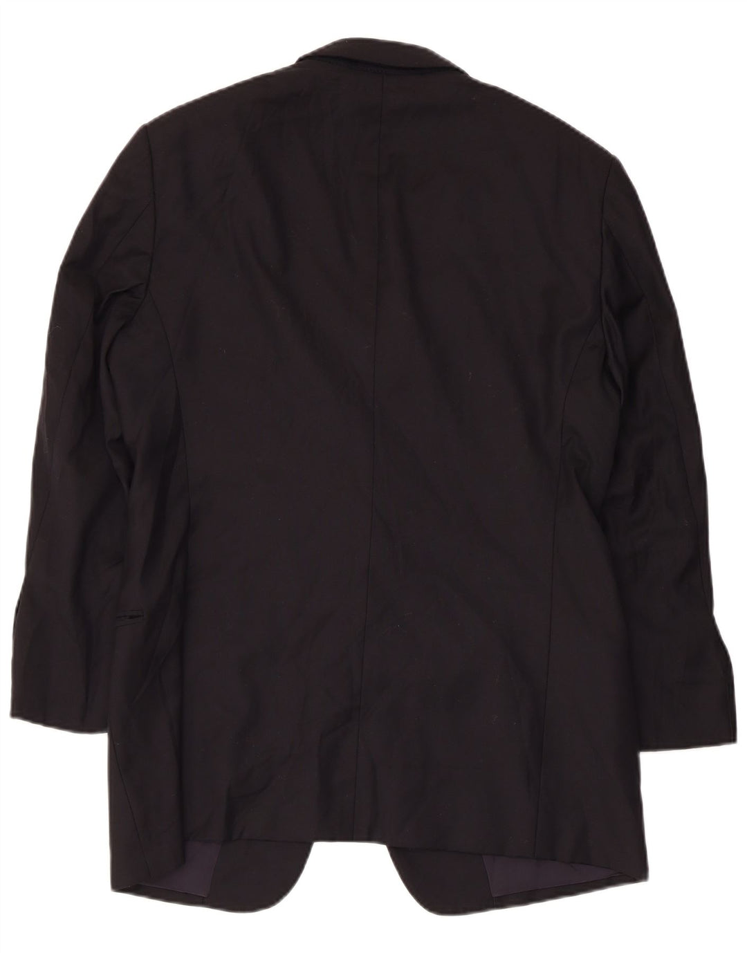 Jaqueta blazer masculina Armani Collezioni com 2 botões IT 50 grande lã preta