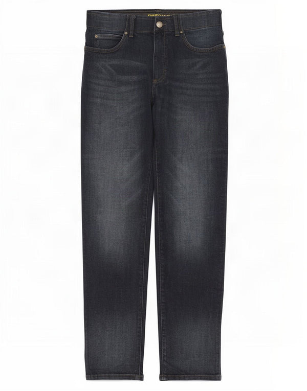 Lee Mens Extreme Motion Straight Tapered Jeans W32 L32 Azul Algodão