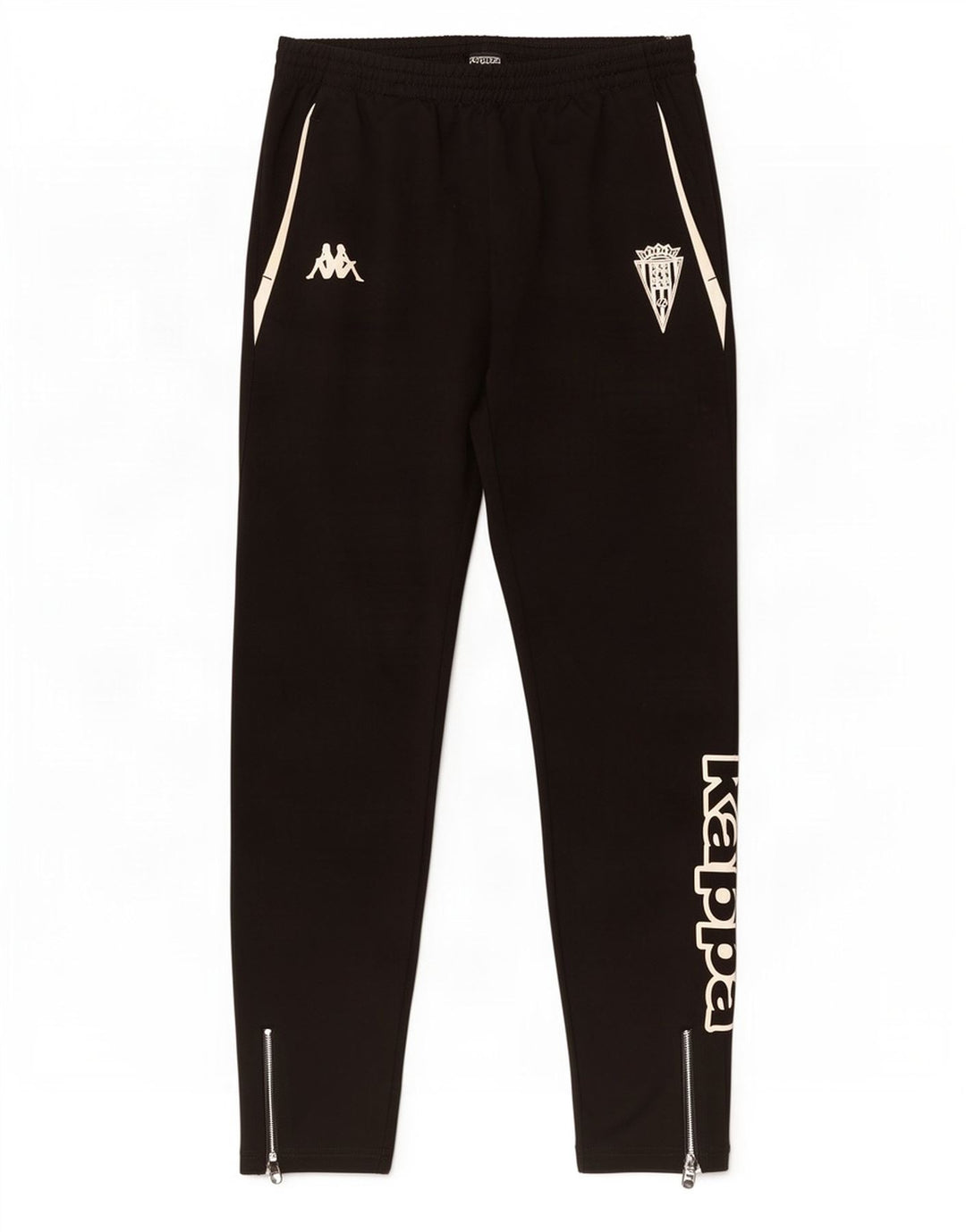 Calça de treino masculina Kappa Graphic XL poliéster preto