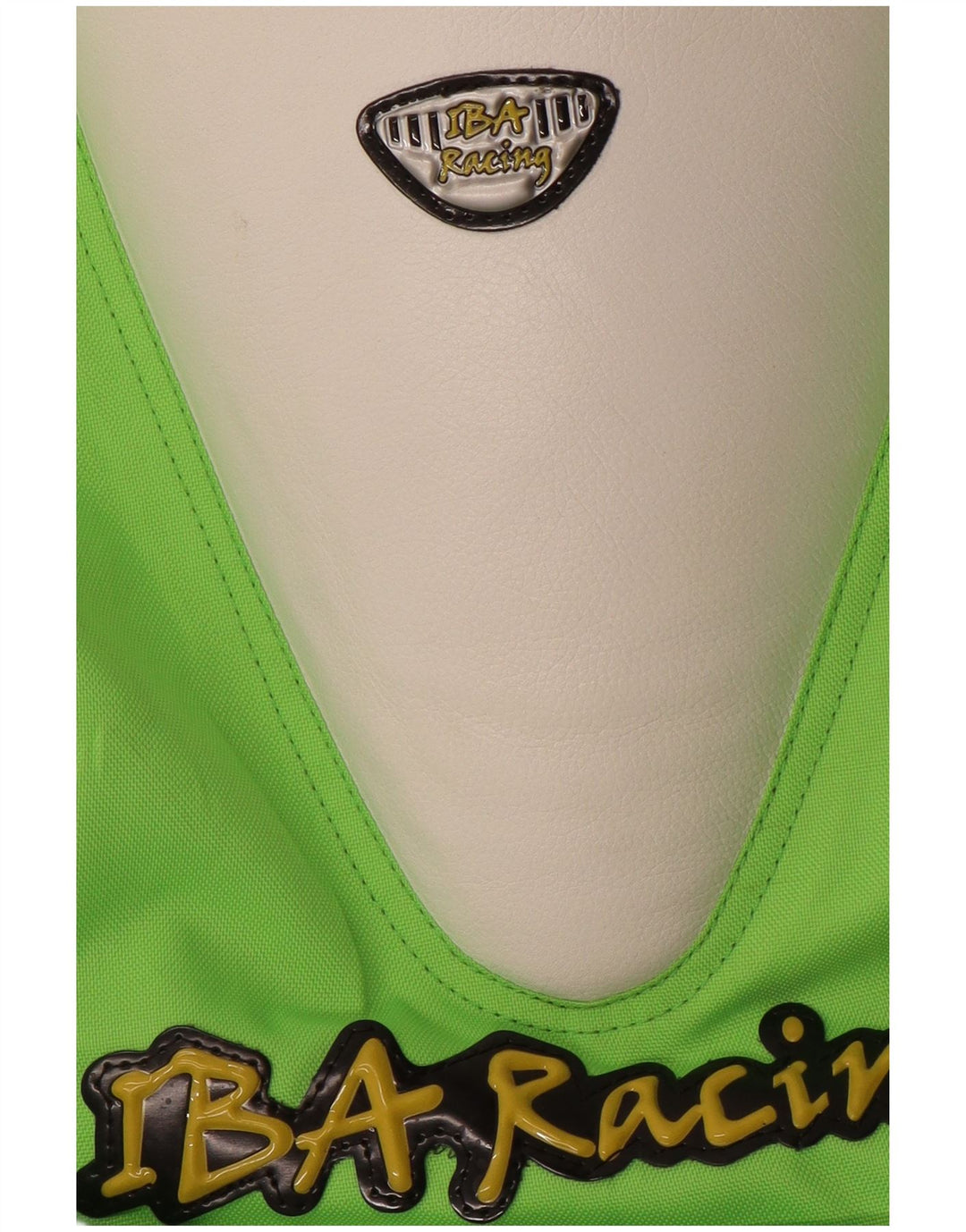 Macacão gráfico VINTAGE para meninos de motocicleta 6-7 anos pequeno bloco colorido verde