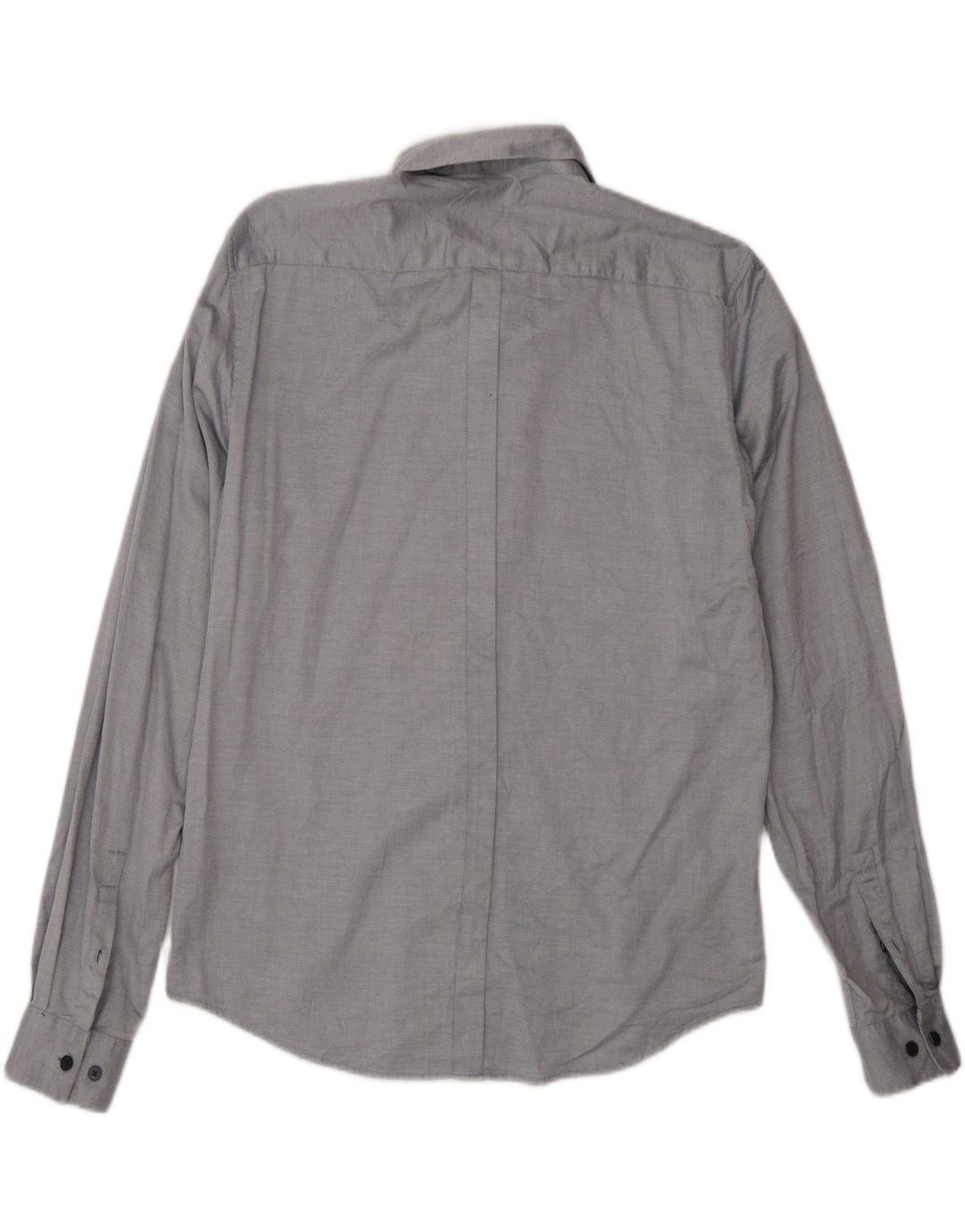 Camisa masculina Dkny grande algodão cinza