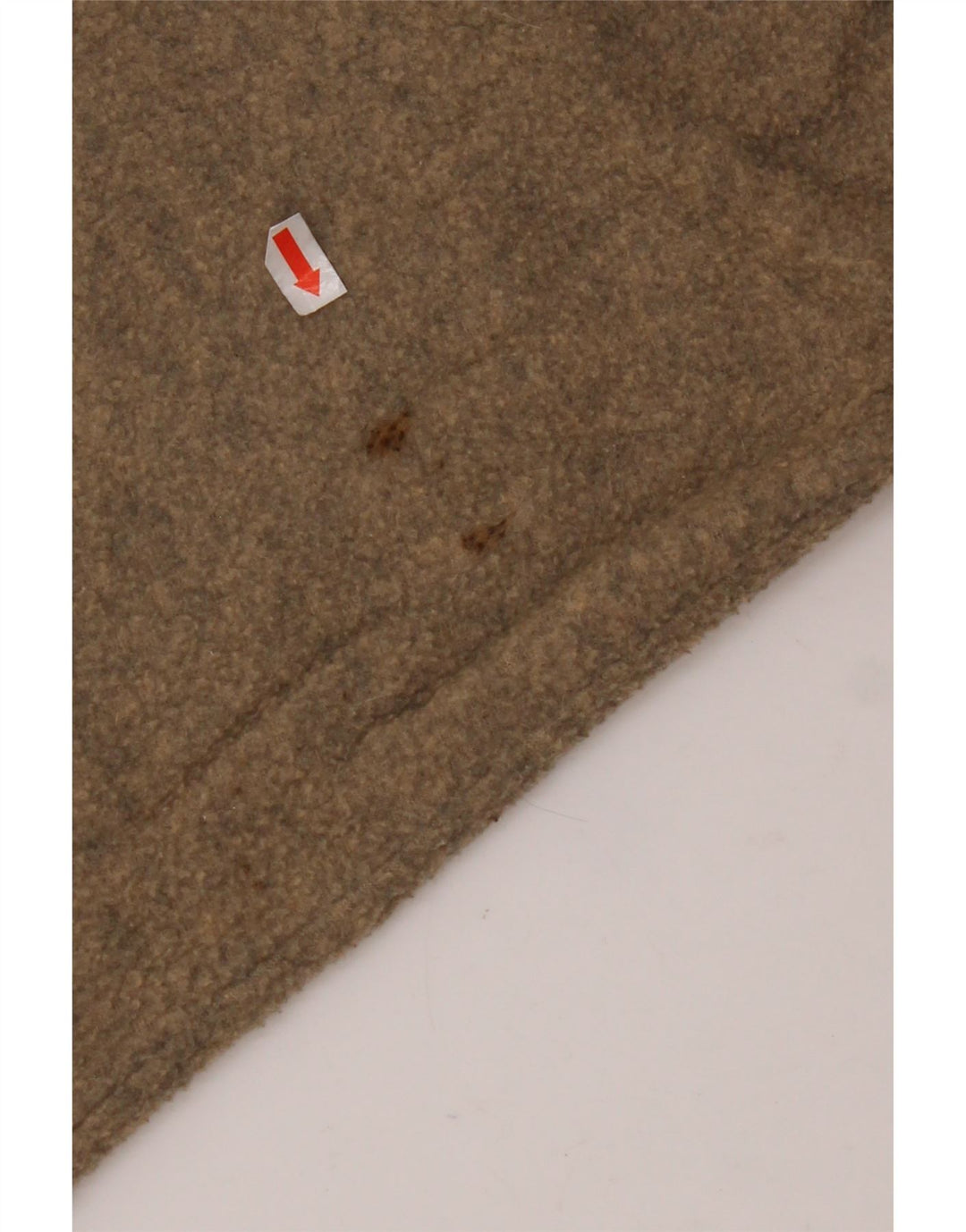 Jaqueta de lã feminina EDDIE BAUER UK 14 poliéster marrom médio